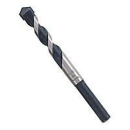 BOSCH BlueGranite Turbo Hammer Drill Bit, 78 in Dia, 12 in OAL, Milled Flute, 2Flute, 38 in Dia Shank HCBG25T